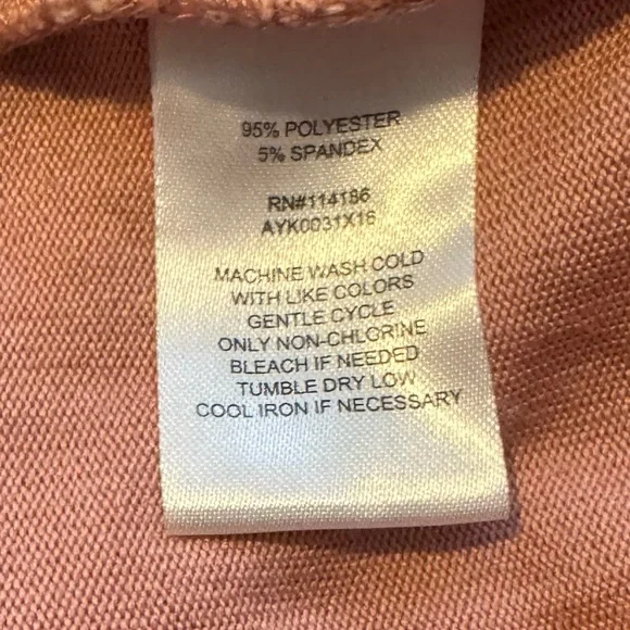 Blush Pink Button-Detail Sweater 2X - Picture 11 of 12